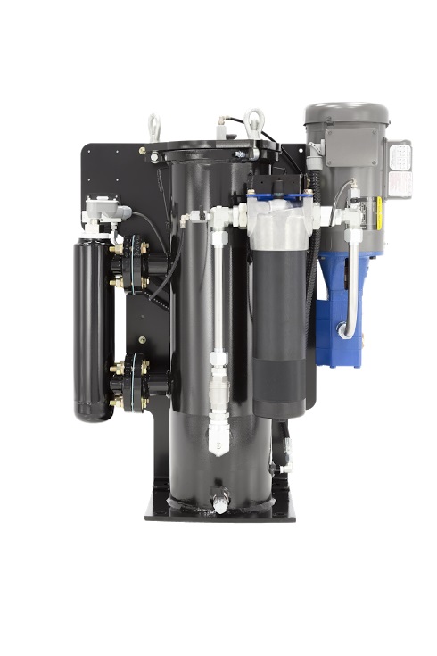 Système marin et industriel de filtration du diesel (FSLCOD) vue de derrière